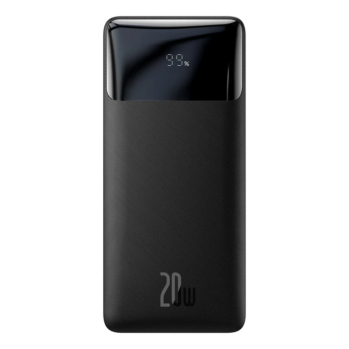 Baseus Bipow 10000mAh 20W PD Fast Charging Power Bank with Digital Display (USB-C + Dual USB-A)